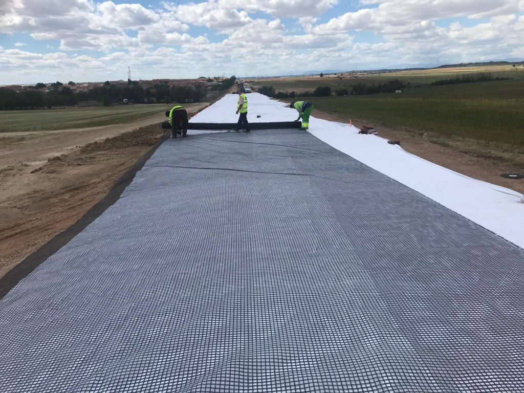Refuerzo de terraplen