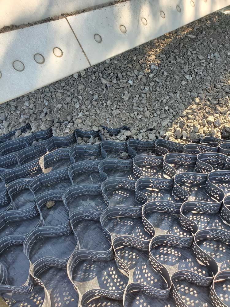Estabilización y drenaje de camino